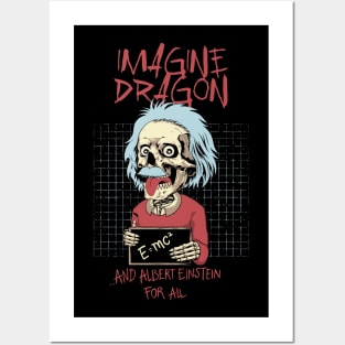 imagine dragon and the genius Posters and Art